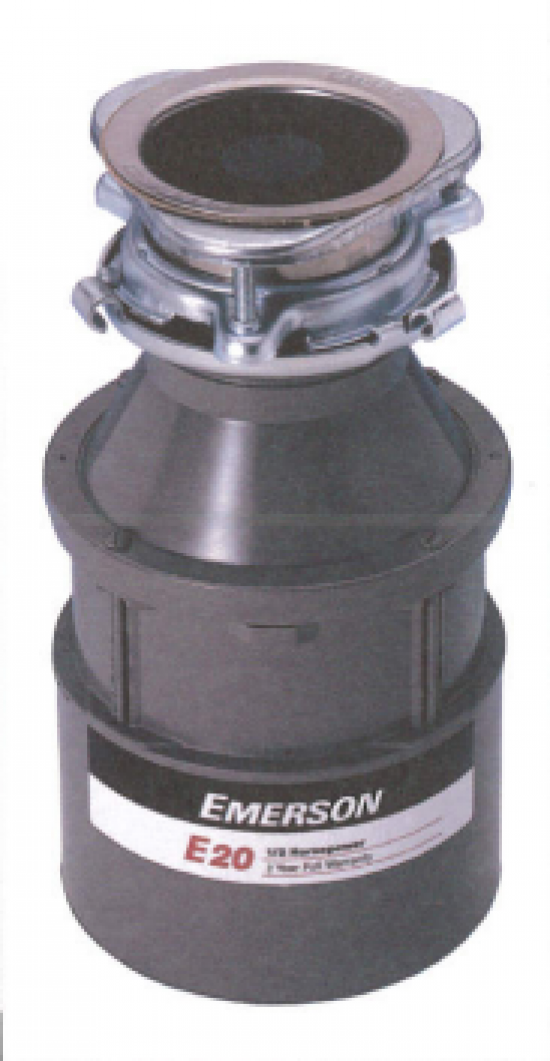 Emerson E20+ Food Waste Disposer by Parex EBOSS