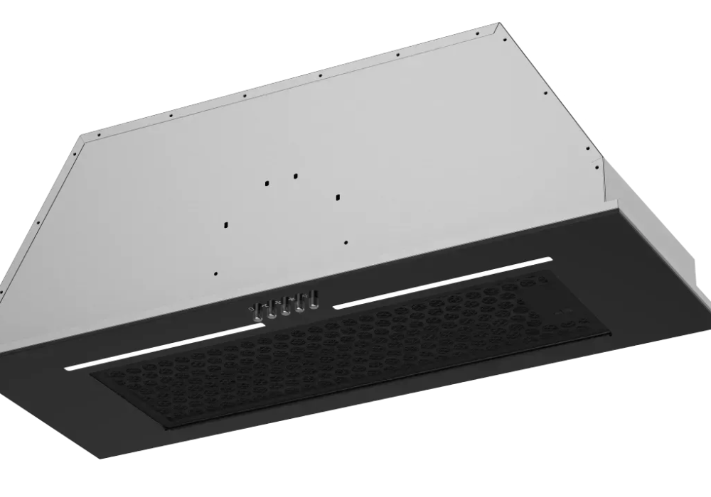XIT XIT75UM-BGLASS Undermount Rangehood — 750mm Black Glass