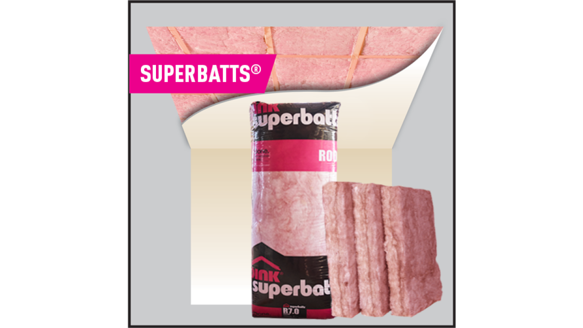 Pink® Superbatts® Insulation by Pink Batts Insulation EBOSS