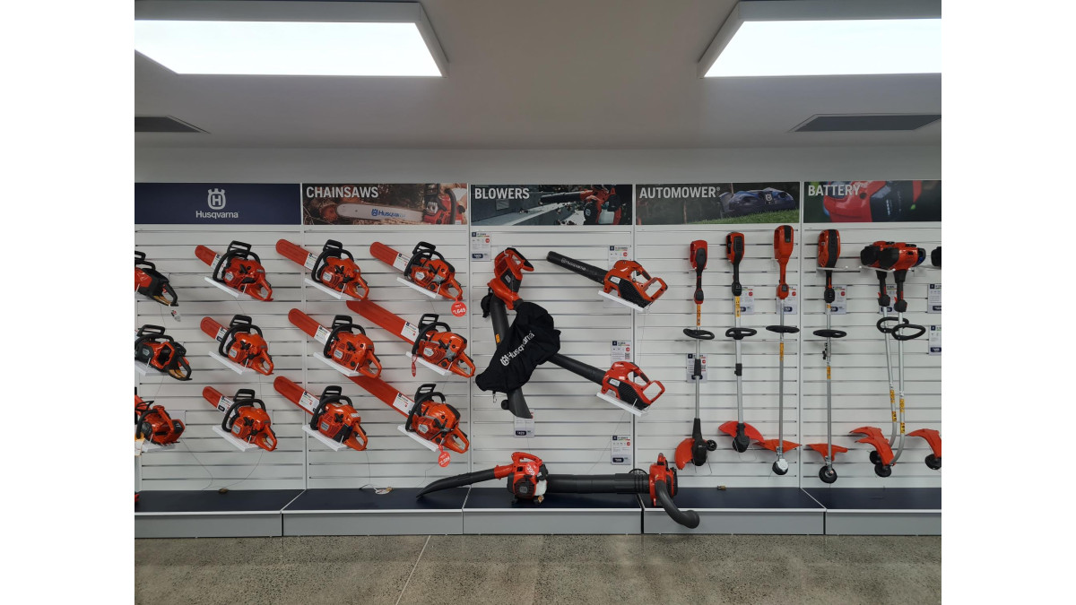 Husqvarna wall display