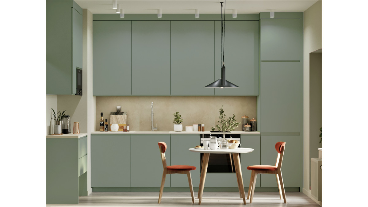 Perfect Matte Bosco Kitchen Render