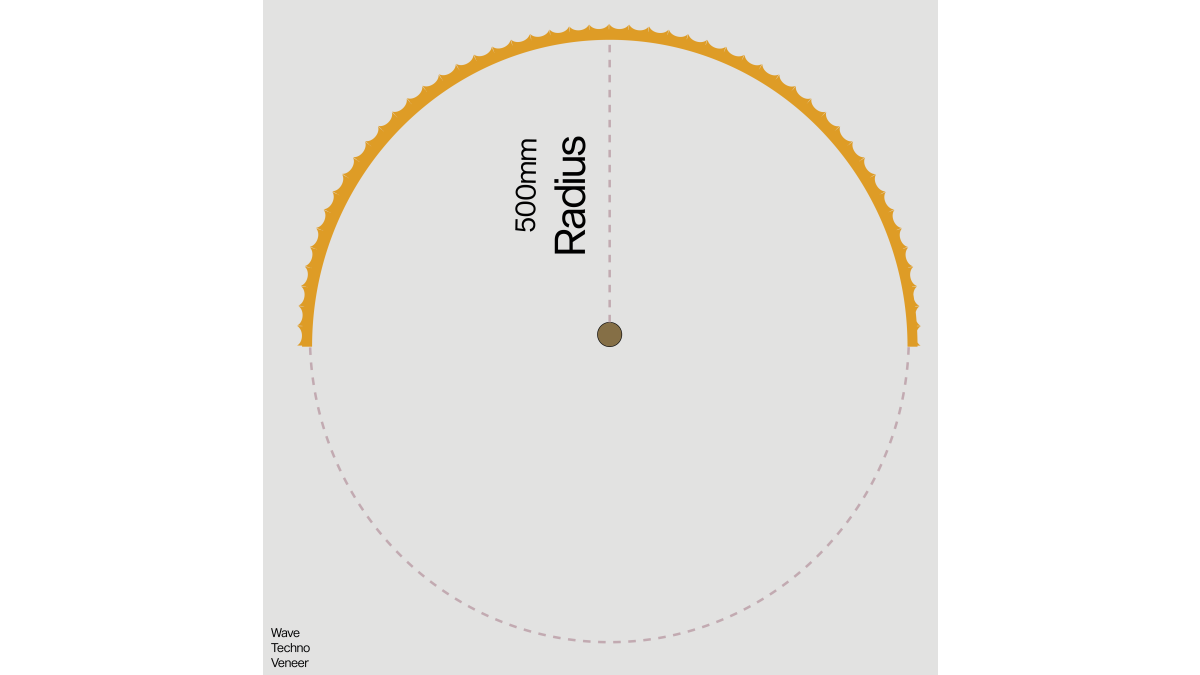 Techno Veneer Radius 03 wave