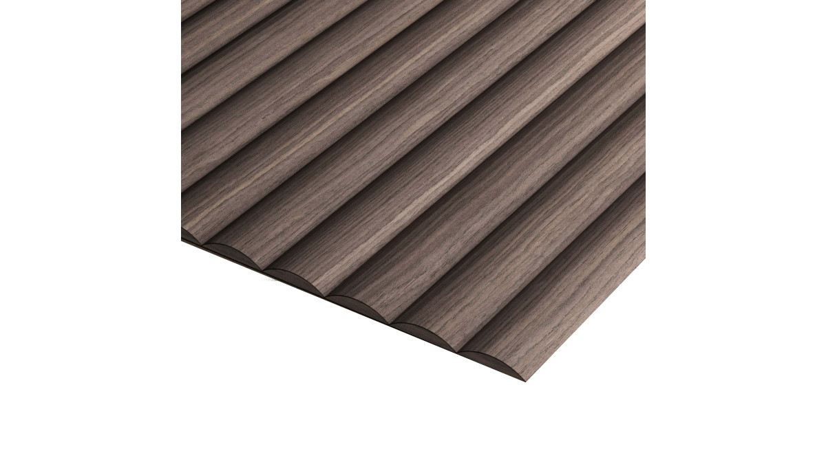 S6P30 American Walnut large rolled techno