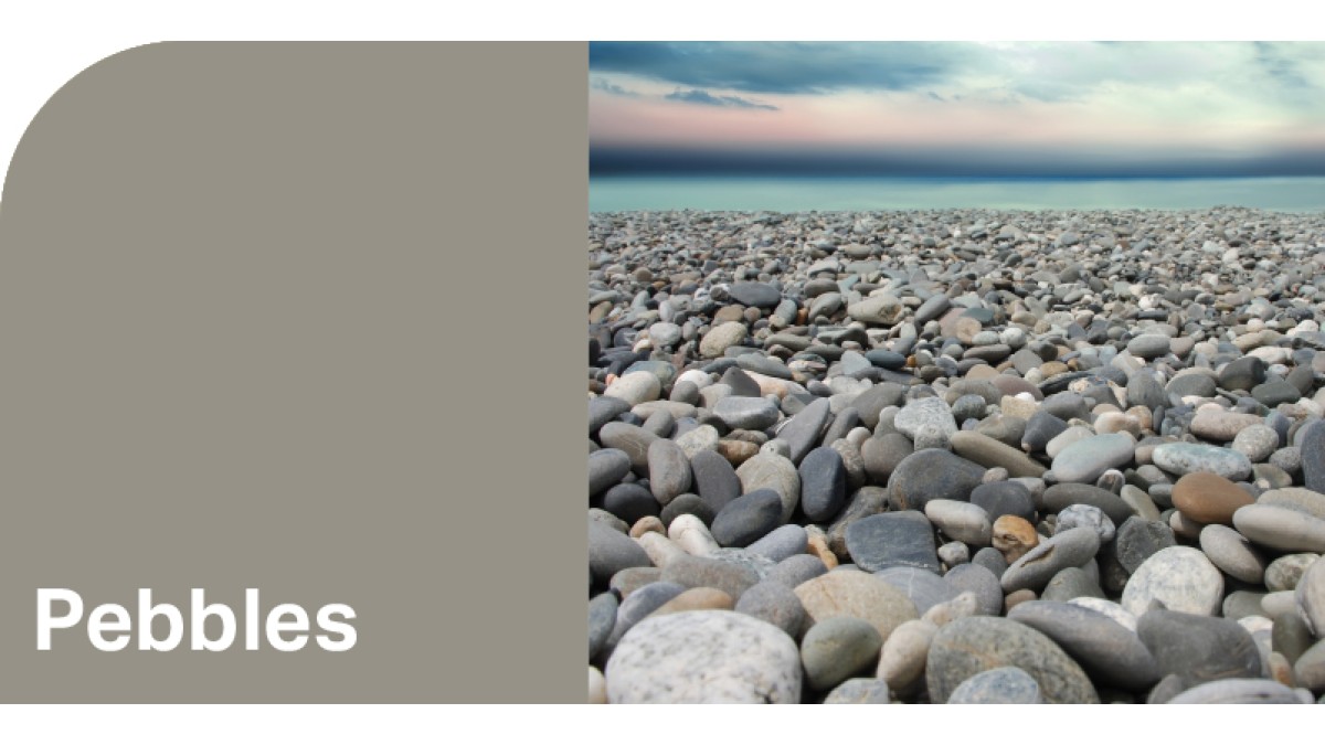 Create HPL Pebbles swatch