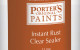Porters IR Clear Sealer LLR