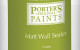 Porters Matt Wall Sealer LLR