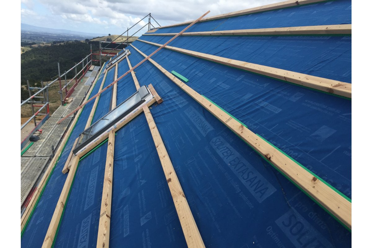 Self Adhesive Building Wrap (SOLITEX EXTASANA ADHERO) by pro clima EBOSS