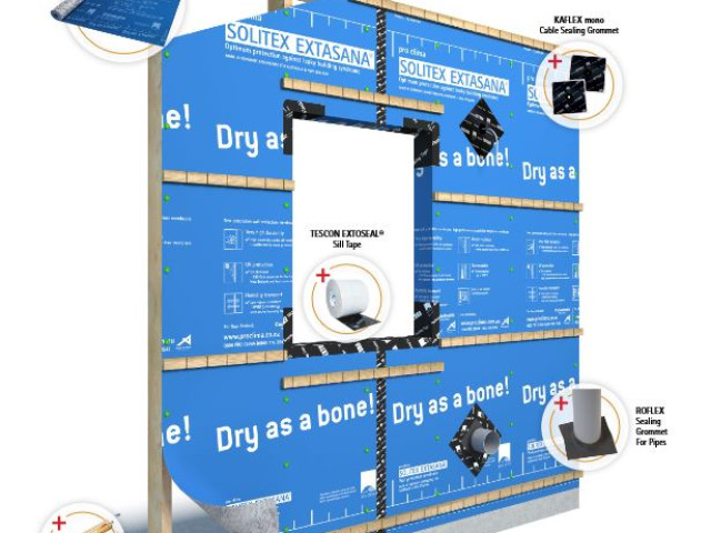 Pro Clima Early-Close-In system with SOLITEX EXTASANA®