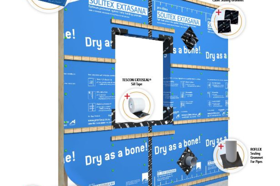 Pro Clima Early-Close-In system with SOLITEX EXTASANA®