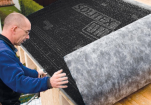 SOLITEX UM CONNECT Roof Underlay with 8mm Drainage Mesh