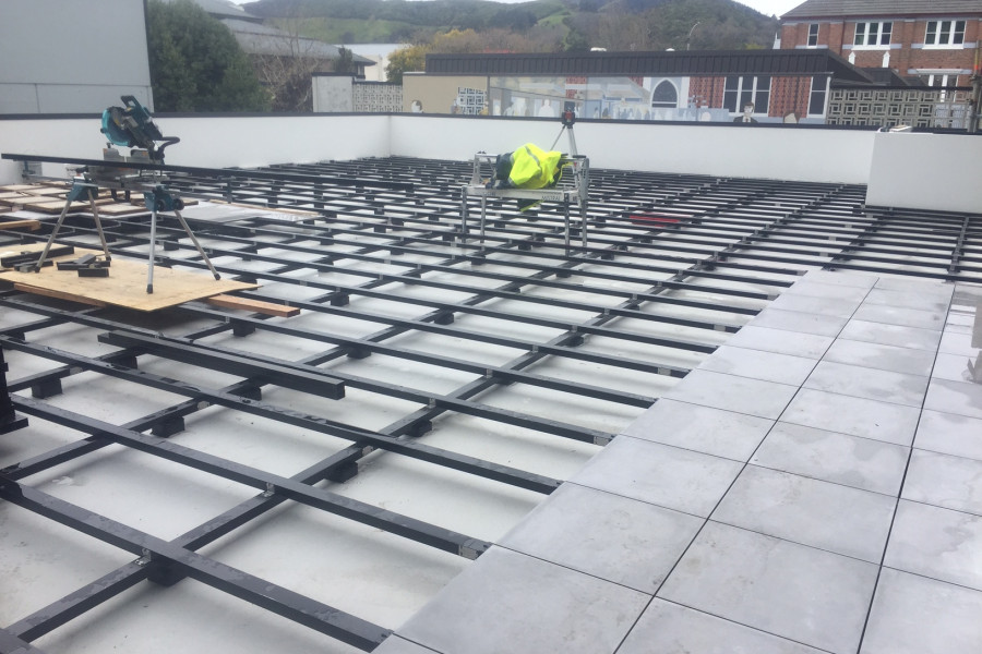 Proframe Tile Spacer for Large Format Tile Decks