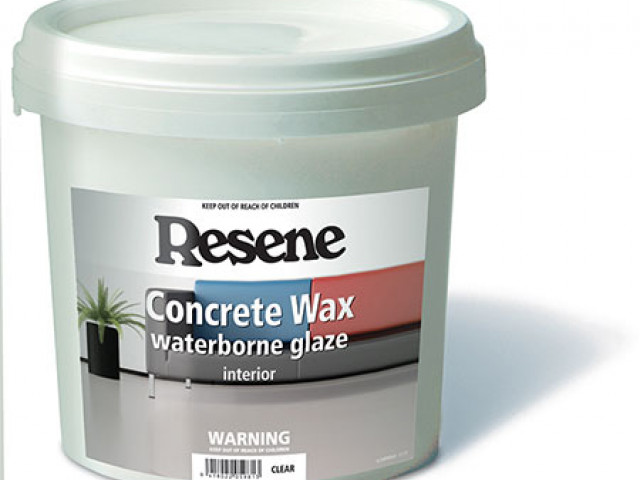 Resene Concrete Wax