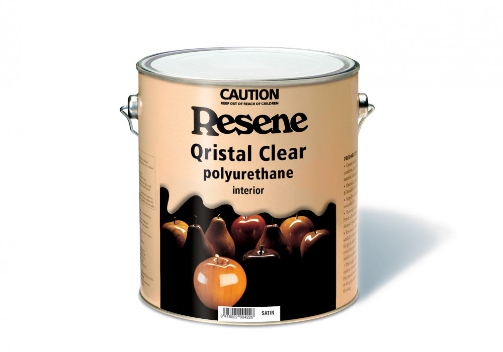 Resene Qristal Clear Polyurethane