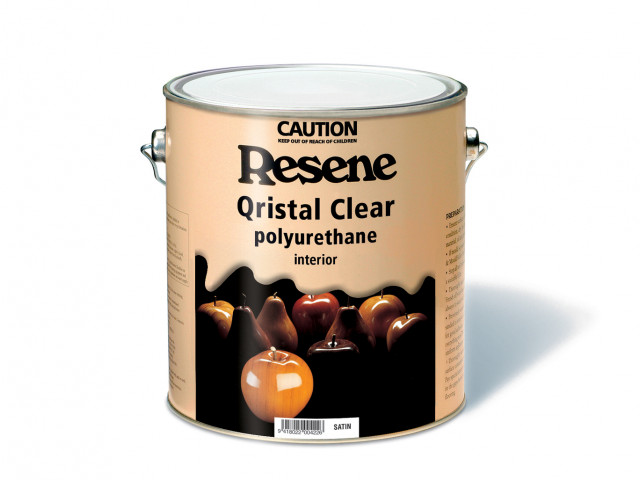 Resene Qristal Clear Polyurethane