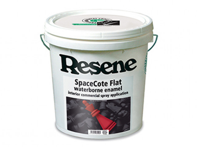 Resene SpaceCote Flat commercial spray grade