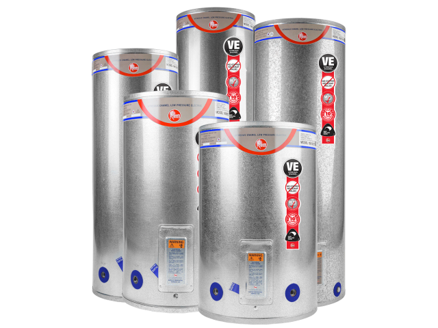Low Pressure Vitreous Enamel Electric Hot Water Cylinders
