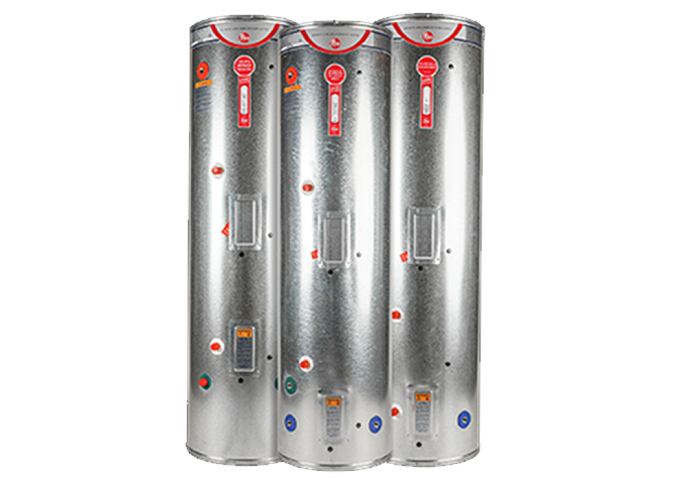 Mains Pressure Stainless Steel Coil Electric Hot Water Cylinders