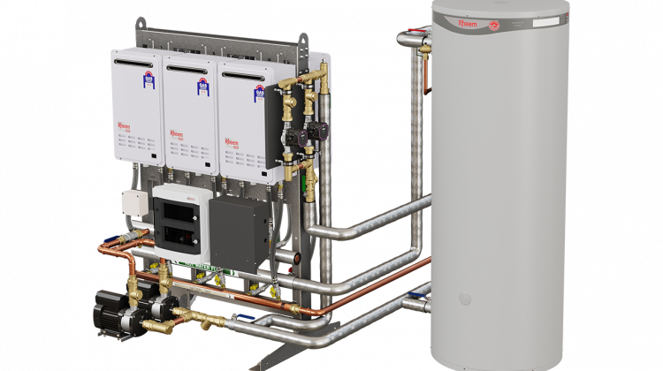 Commercial Gas Continuous Flow Water Heating