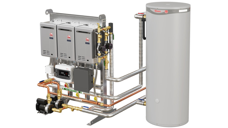 Commercial Gas Continuous Flow Water Heating