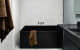 Casa Chiaroscuro Melbourne Soka Petit Bath and Reflection Vanity in Nero