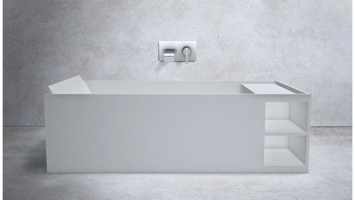 Soka Grand Bath With Shelf 72dpi