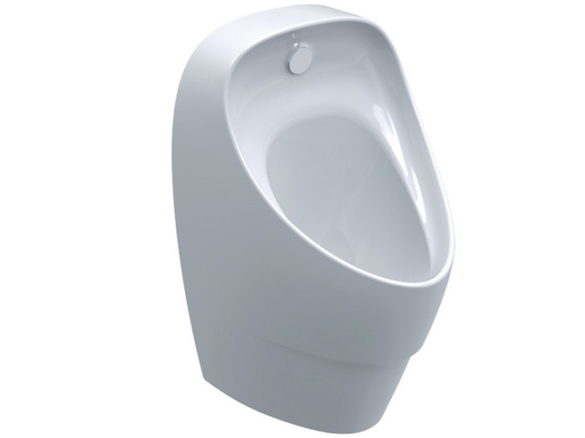 Neo Modern Back Inlet Urinal C/W Spreader