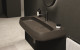 Ambiente NUR particolare lavabo 90x45 caffe