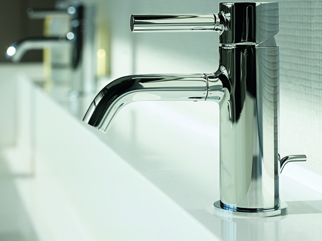 Pan Basin Mixer – Chrome