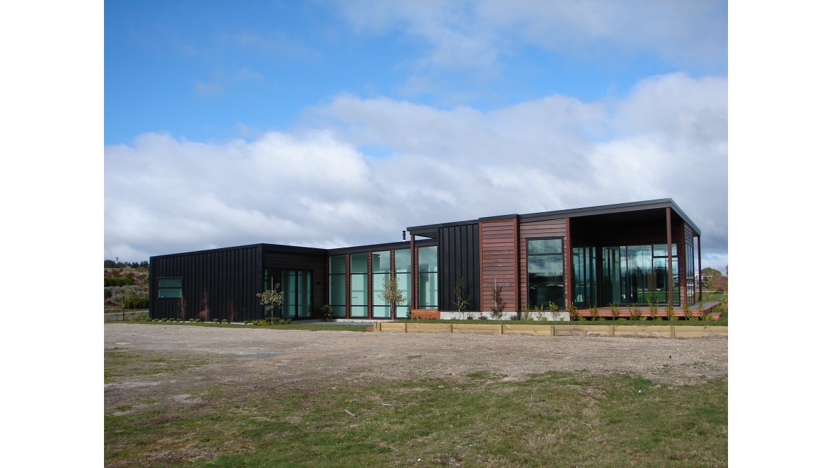 Black cladding Taupo