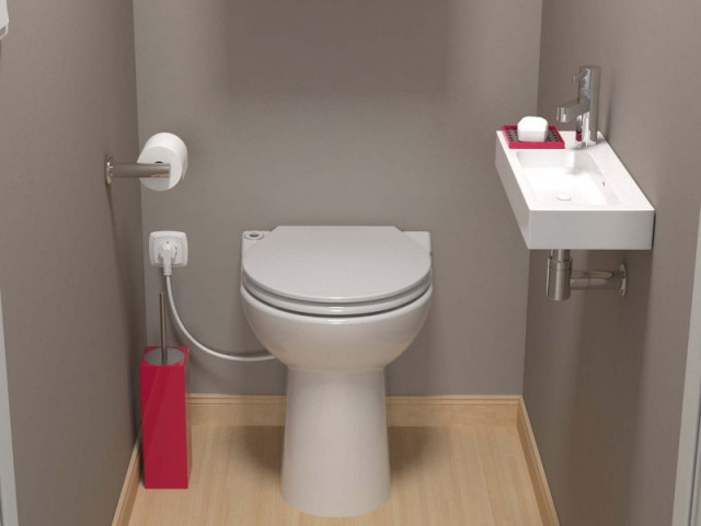 Sanicompact 43 Integrated Macerator Toilet