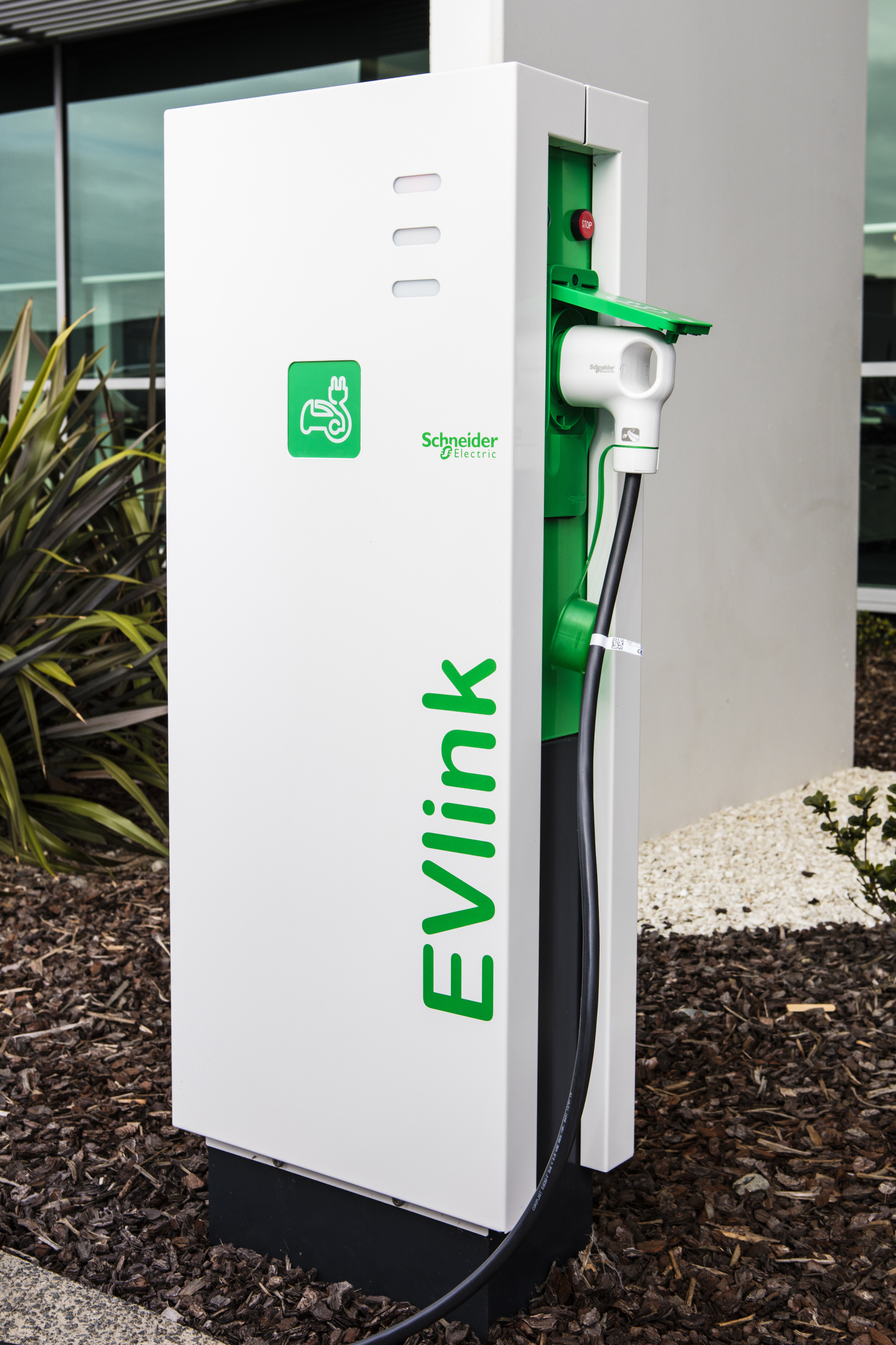 EVLink Parking Electric Vehicle Charging by Schneider Electric EBOSS