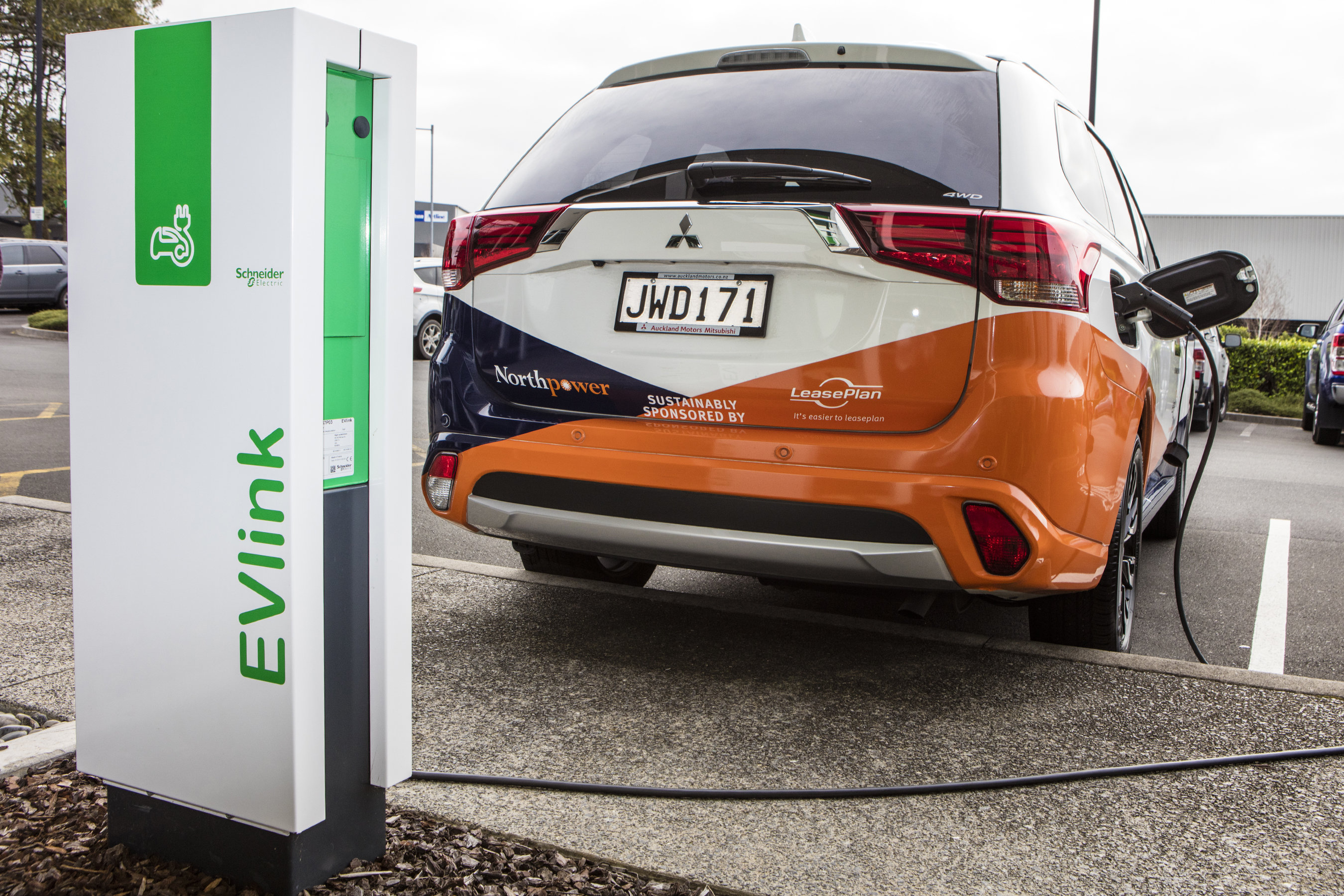 EVLink Parking Electric Vehicle Charging by Schneider Electric EBOSS