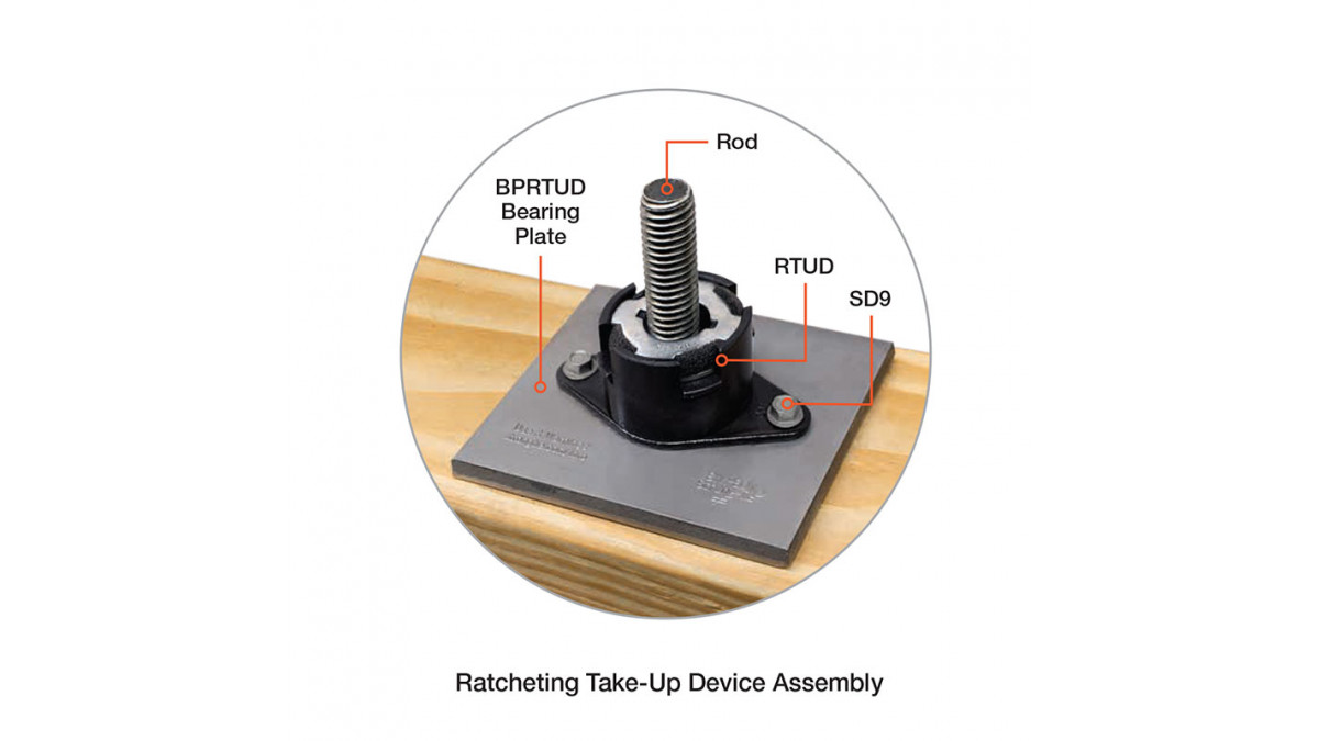 ATS Ratcheting TakeUp Device Assembly