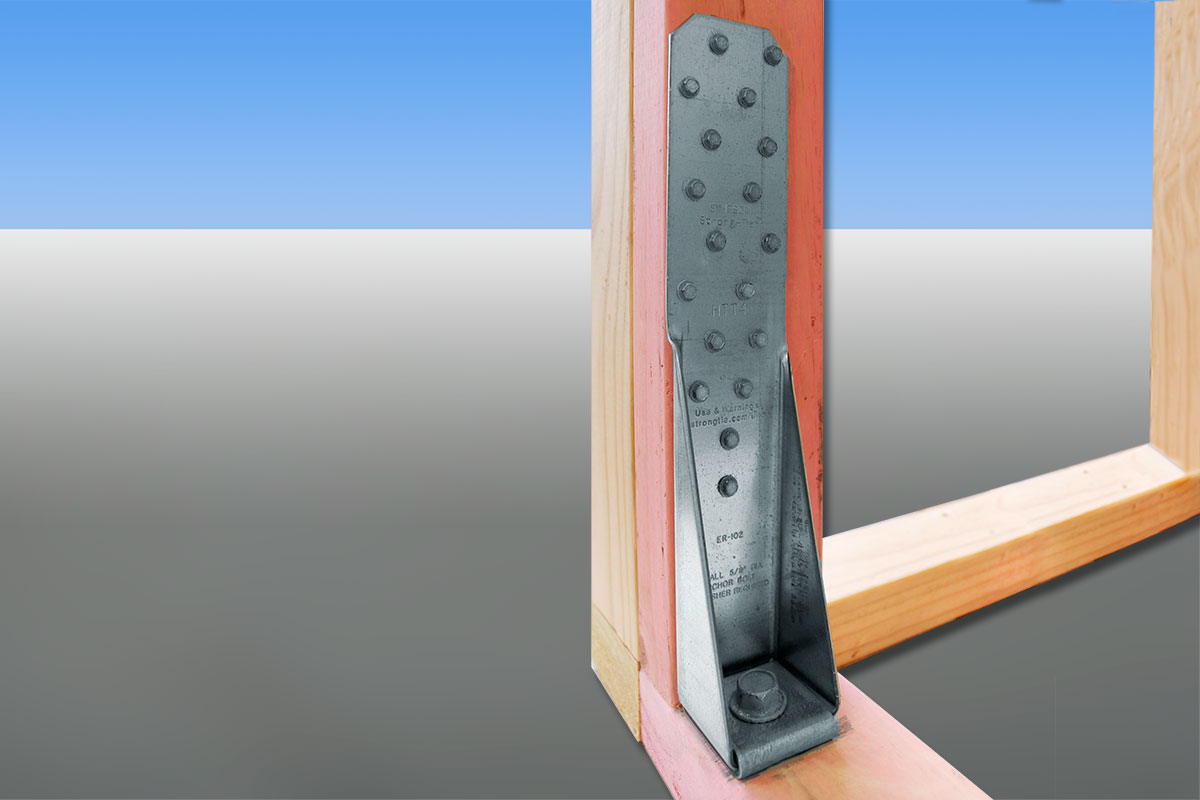 HTT4 Bracewall Holdown Kit by Simpson StrongTie EBOSS