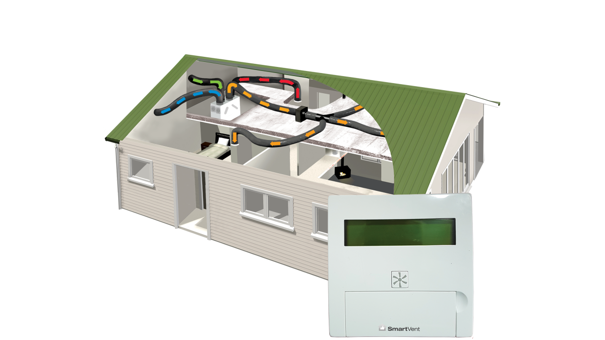 SmartVent BALANCE Heat Recovery System House CC HR