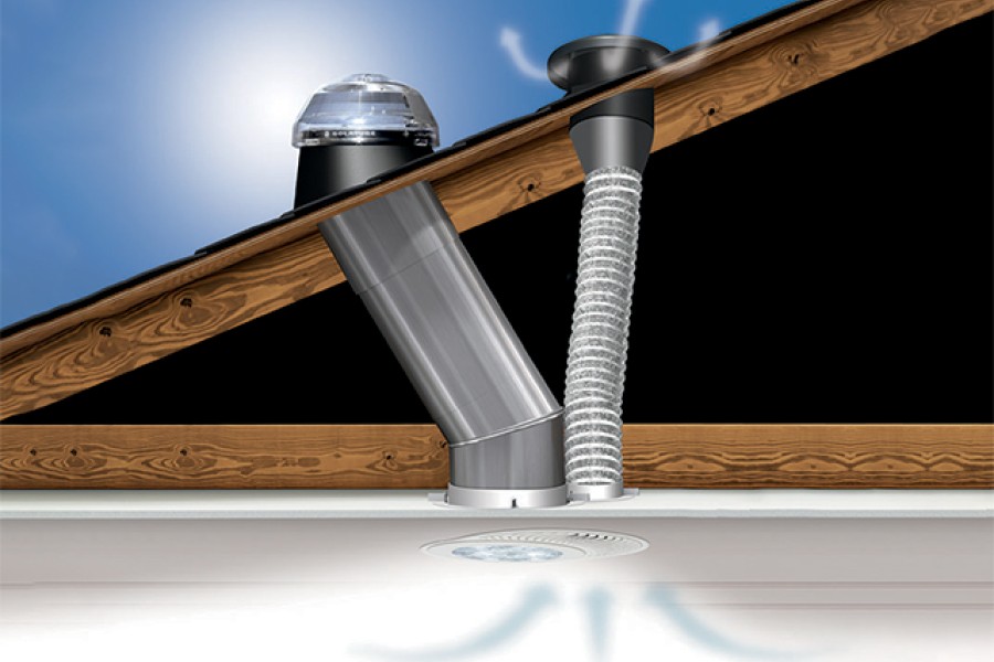 Solatube with Ventilation 160DSV Brighten Up® Series