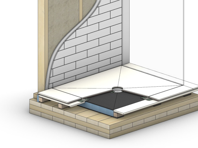 SoundDown EnduraBase Pre-formed Shower Base