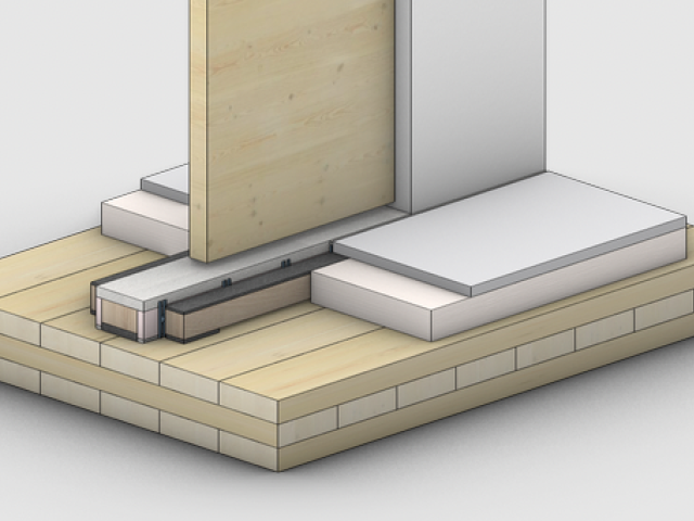 SoundDown In-floor Firestop Batten