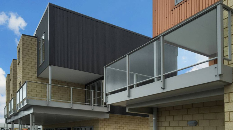 Balustrades – Framed Glass & Aluminium sheet