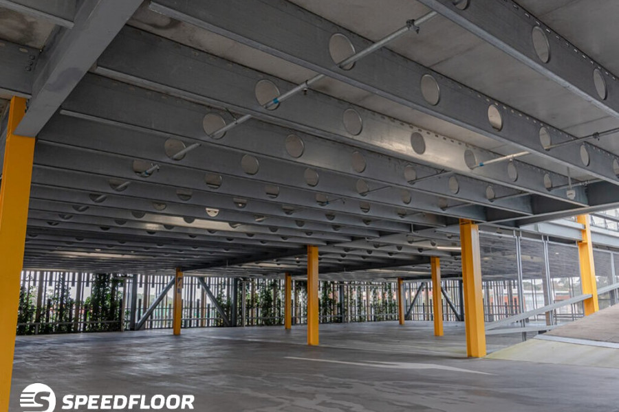 Suspended Concrete Flooring