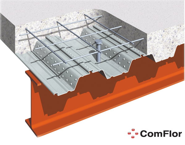 Drawings for ComFlor Composite Flooring System by Steel & Tube – EBOSS