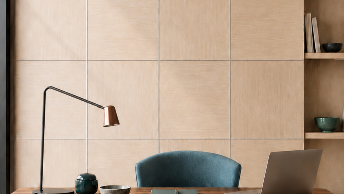 Stickman Butt Join wall panelling office render