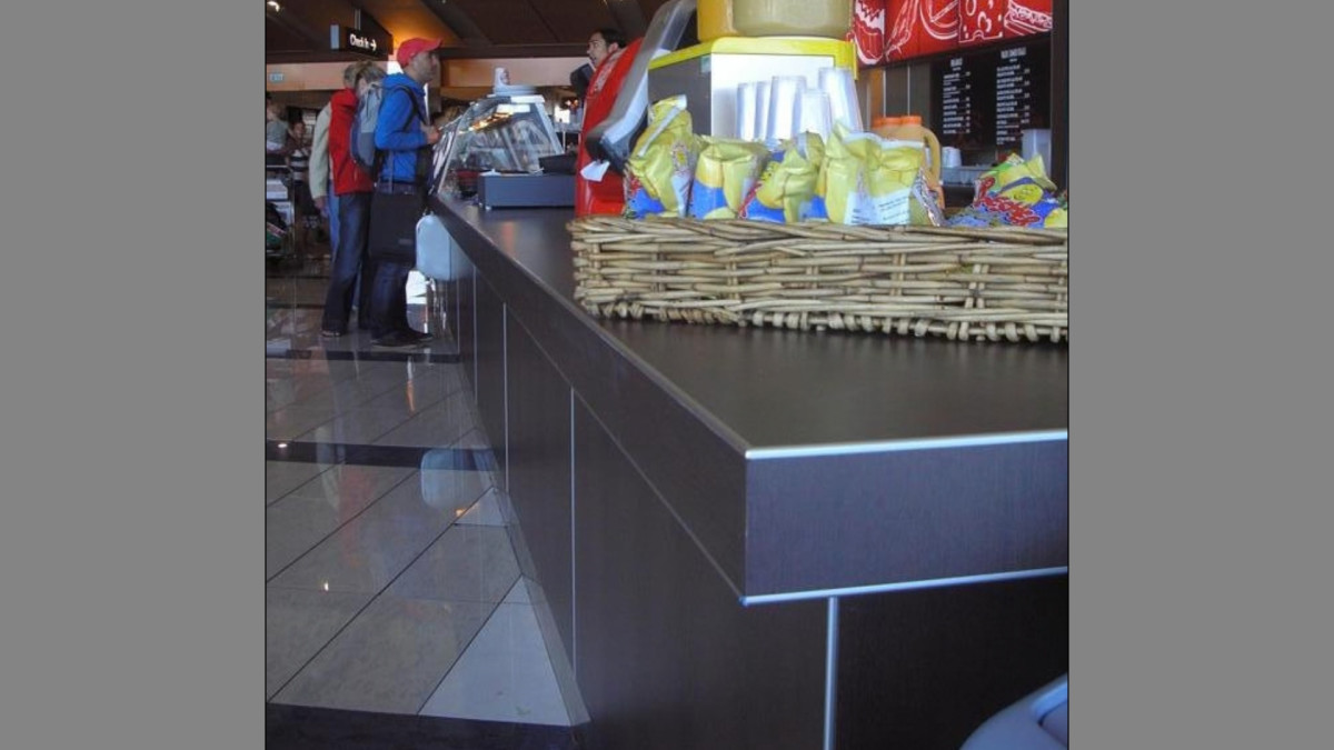 MCED used in airport snack concession