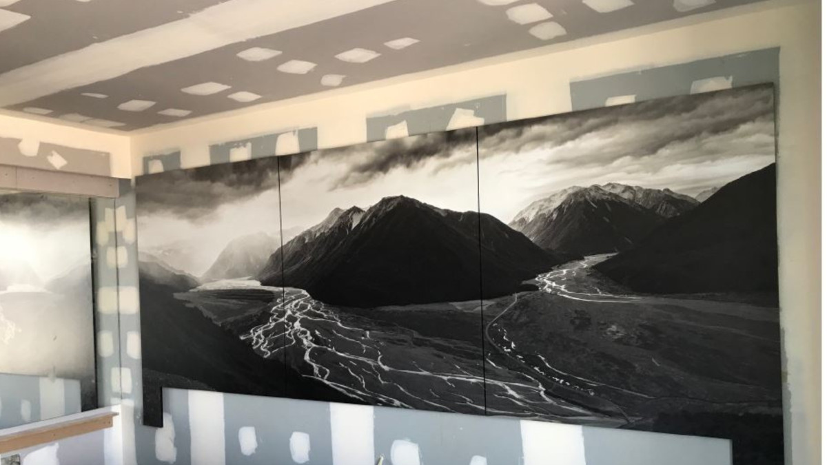 Split Rail Hotel installation