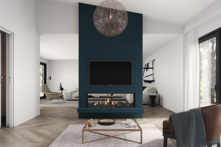 Escea DS1400 Gas Fireplace 