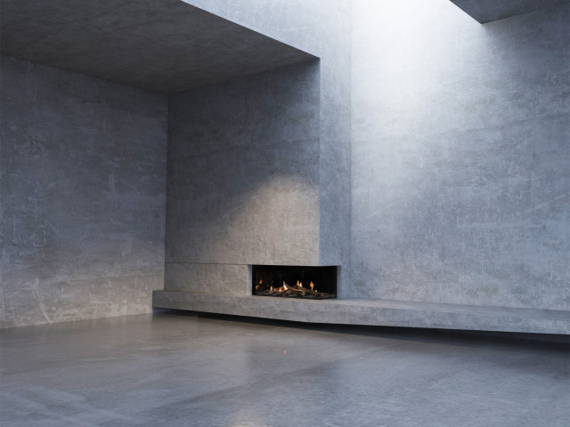 MODE Corner Luxury Gas Fireplace