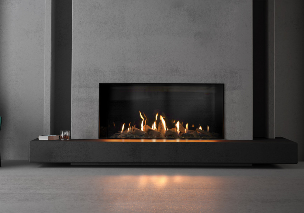 MODE KS1460 Single Sided Gas Fireplace