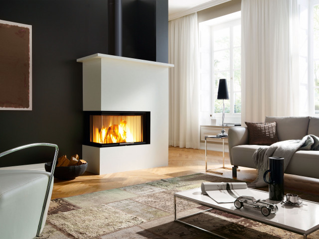 Spartherm Corner Wood Fire