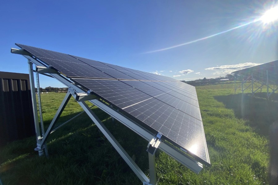 Solar PV Ground Mount Racking System