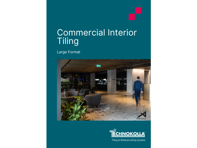 Commercial Interior Tiling — Large Format